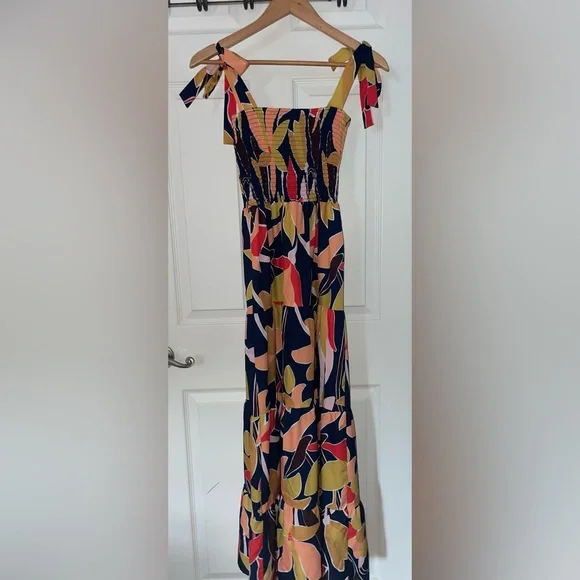 Source Unknown Multicolor Maxi Dress - Picture 1 of 5
